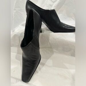 Stuart Weitzman Leather Upper Ankle Boots